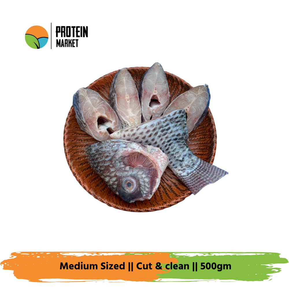 Premium Telapia Fish Medium Curry Cut ±